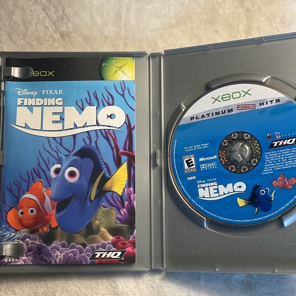 Finding Nemo Video Game for Xbox - Picture 3 of 3